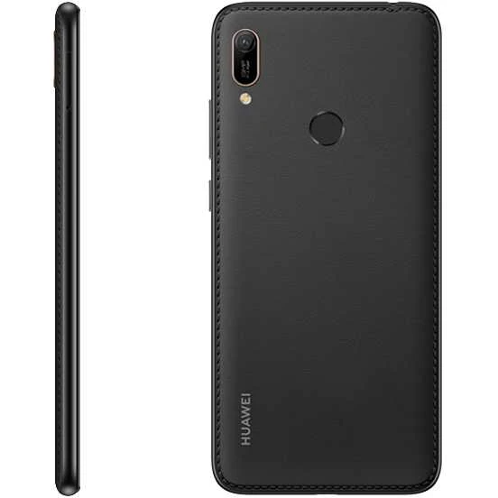 Смартфон Huawei Y6 (2019) 32Gb 2Gb черный модерн 3G 4G 2Sim 6.09" IPS 720x1560 And9.0 13Mpix 802.11 | Мобильные