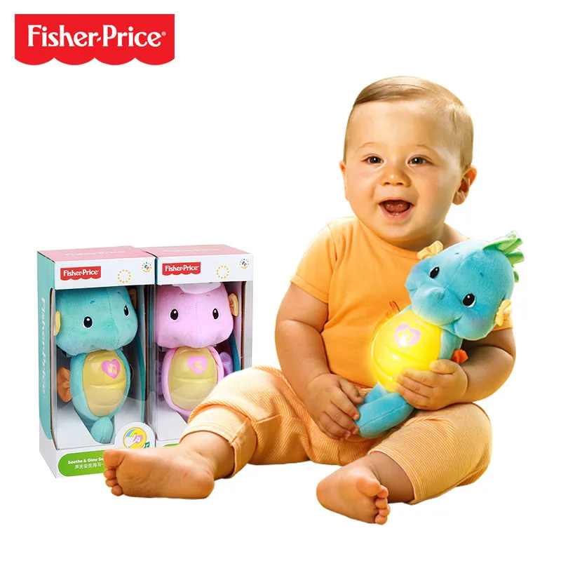 Плюшевые игрушки FISHER PRICE развивающие для детей дошкольного возраста звук сна и