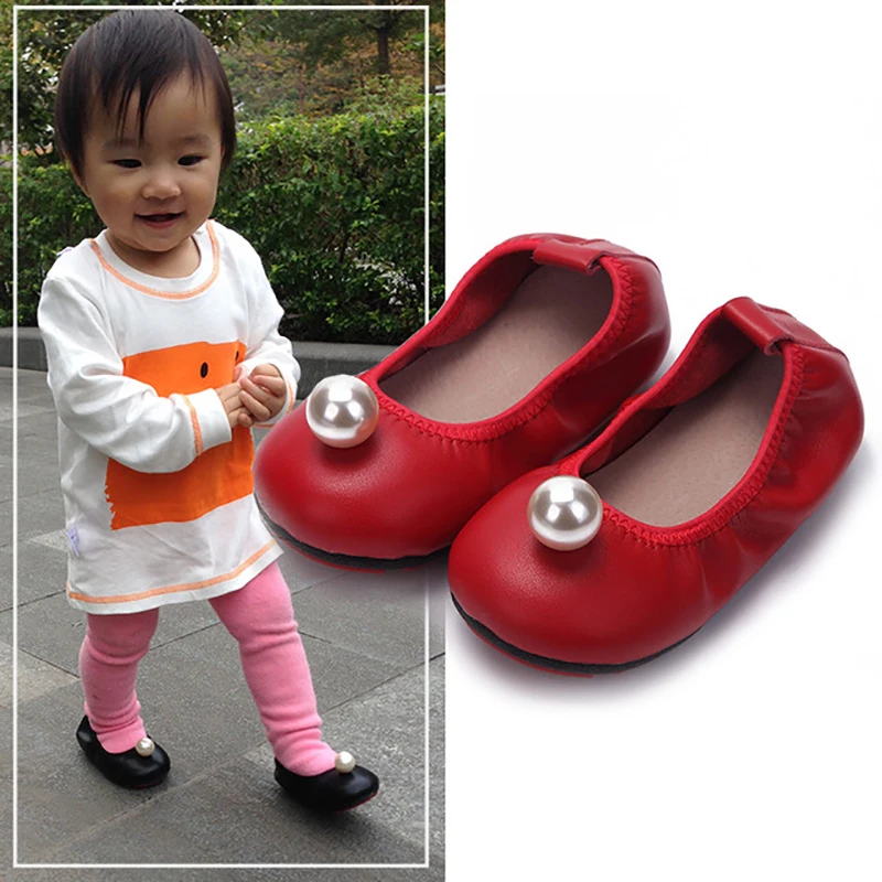 Dolakids Новинка весны удобные детские туфли принцессы для маленьких девочек Мягкая