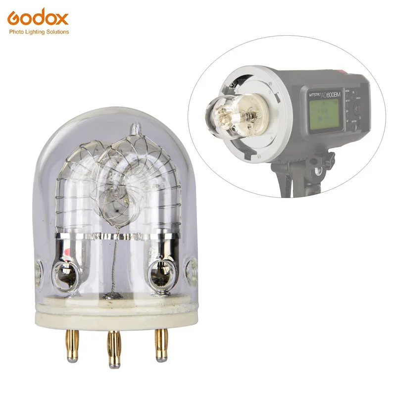 AD-FT600 For Godox AD600 AD600B AD600M AD600BM 600W Flash Tube XE Xenon Lamp Strobe Light Bare Bulb SPEEDLIGHT
