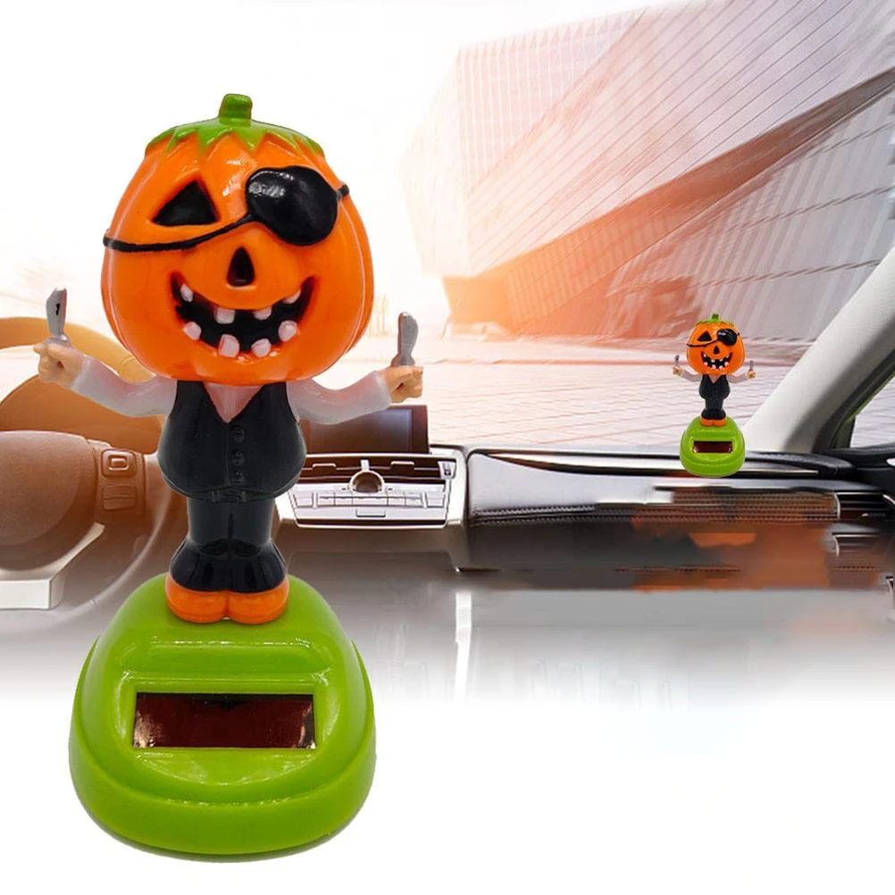 Детские веселые развивающие игрушки Хэллоуин на солнечной энергии для танцев
