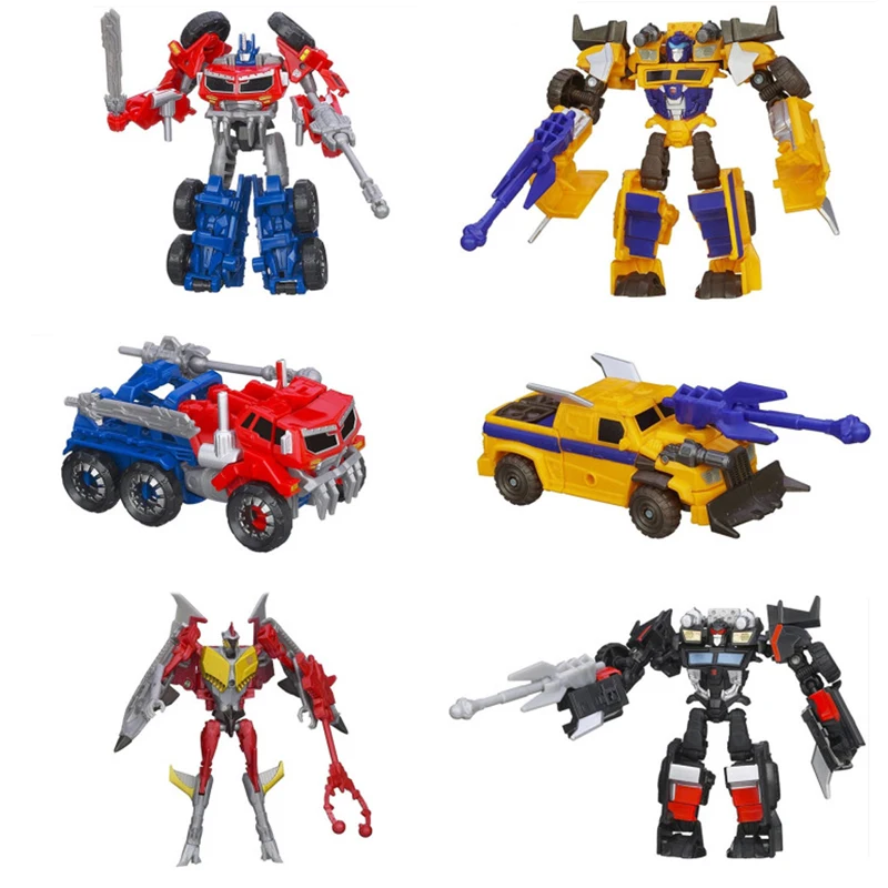 Робот трансформер Hasbro игрушка модель TFP командир анимации уровень Optimus Prime starcry
