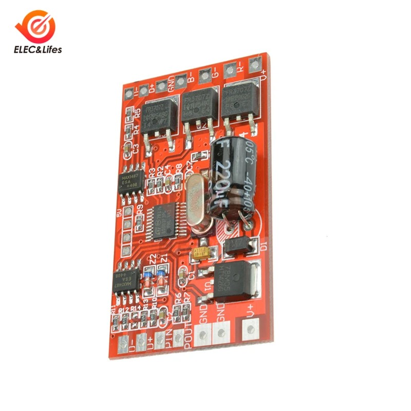 72 Вт 144 Вт 3 канала 6A 12A DMX512 декодер доска кодирующий модуль контроллер для RGB светодиодный свет сцены точечные светильники DC12-24V