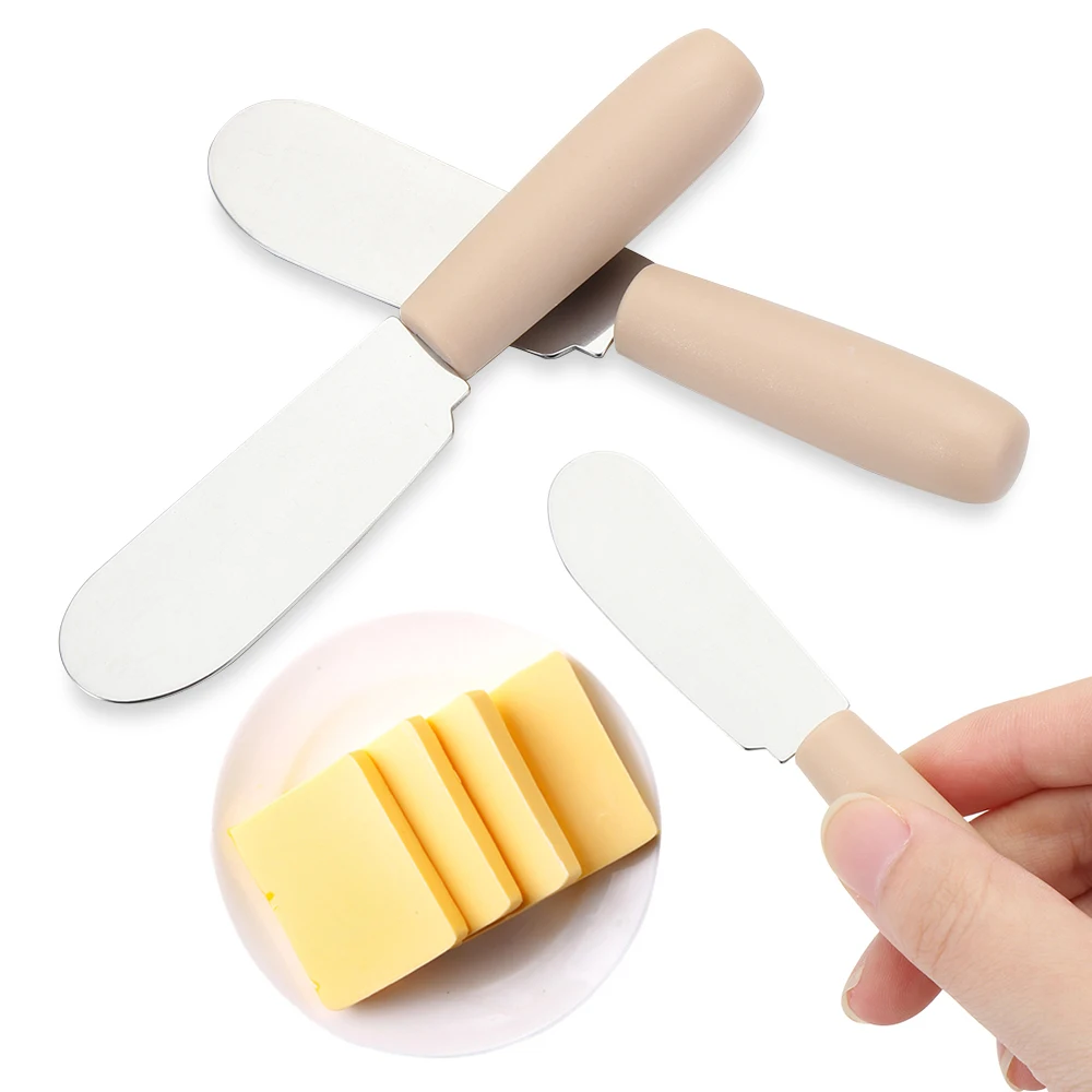 1 шт. мини из нержавеющей стали Шпатель скребок ножи сэндвич разбрасыватель