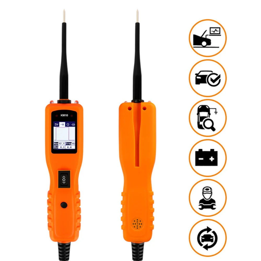 

KM10 Power Circuit Probe Kit With Auto Electrical System Testing Functions ​Digital Voltmeter Automotive Circuit Tester