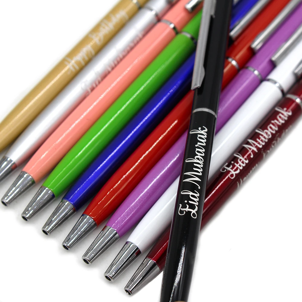 

25 Pcs Personalized Fountain Pen Wedding Gift Baby Baptism Birthday Gift Ballpoint Pen Student Gift Custom Name Wedding Sign Pen