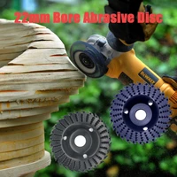 blade type wood angle grinding wheel abrasive disc angle grinder carbide coating 22mm bore shaping sanding carving rotary tools