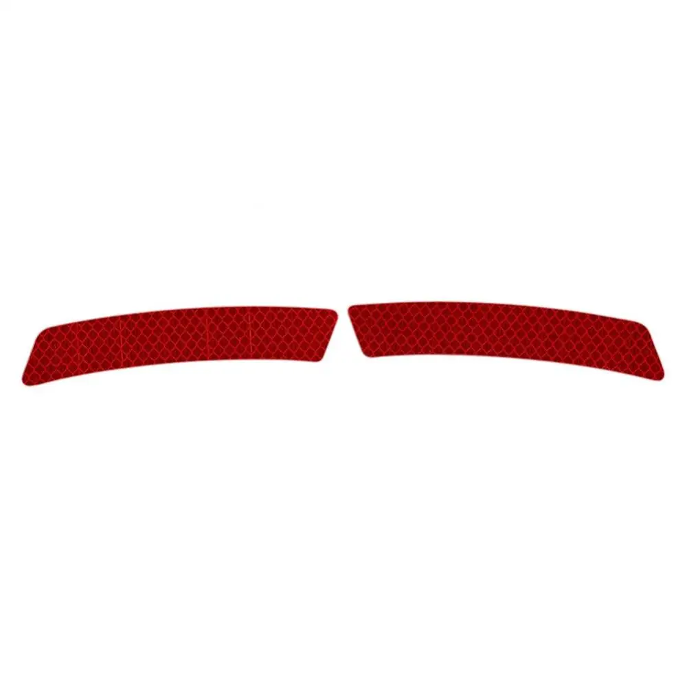 

50% Dropshipping!!1 Pair Reflective Car Door Edge Anti-Collision Guard Strips Warning Stickers