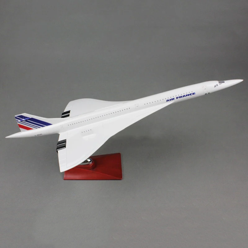 47 см 1/124 масштаб самолет Concorde Air Франция Air Force один пассажирский самолет модель пластиковая Смола самолет для сбора шоу