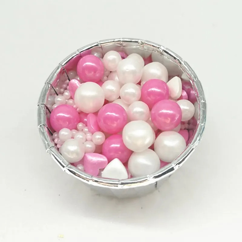 50 г съедобные разноцветные бусины жемчужный сахарный шар конфета украшение для