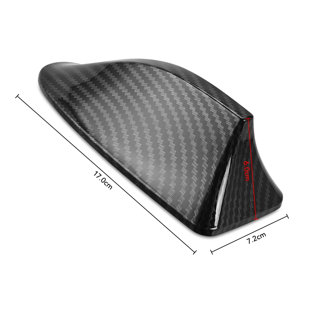 Carbon Fiber Car Shark Fin Antenna For Volvo Ford Focus VW JETTA MK6 GOLF Skoda Fabia Cruze Hyundai Solaris | Автомобили и
