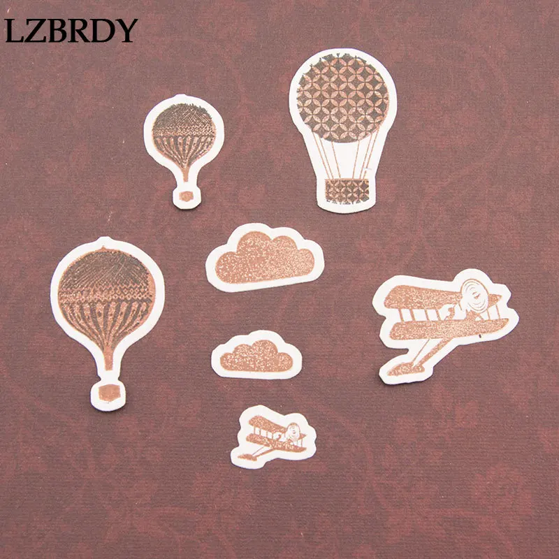 1 упаковка воздушных шаров самолета звезды на небе прозрачные резиновые штампы и