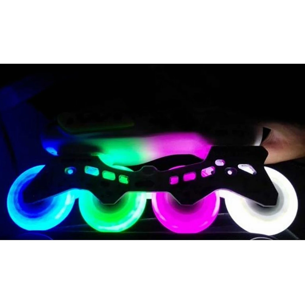 2 шт. светодиодный светильник со встроенный раздвижной флэш ПУ колеса для