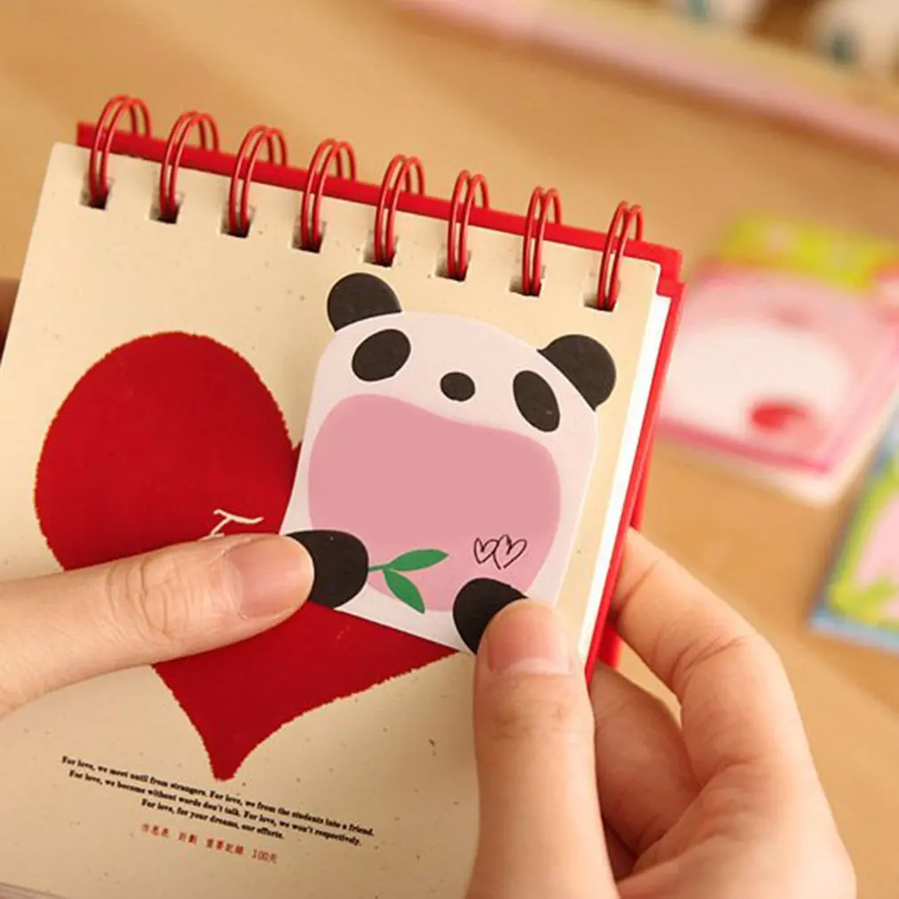 

Creative Cartoon Animal Practical Sticky Post Cute Small Fresh Note Sticker Notepad Small Gift For Children