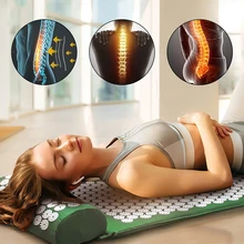 Массажная подушка акупунктурные наборы для снятия стресса боли