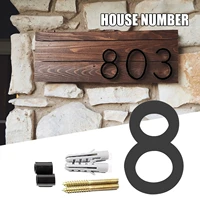 floating house number multipurpose acrylic garden door mailbox address decorative number easy installation g10