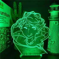 haikyuu iwa chan oikawa led 3d illusion nightlights anime lamp 7 color changing lampara%c2%a0for xmas gift