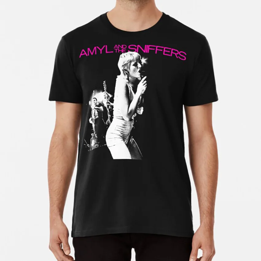 Футболка Amyl And The Sniffers женская рубашка с принтом в стиле панк-рок Midlands Лондон