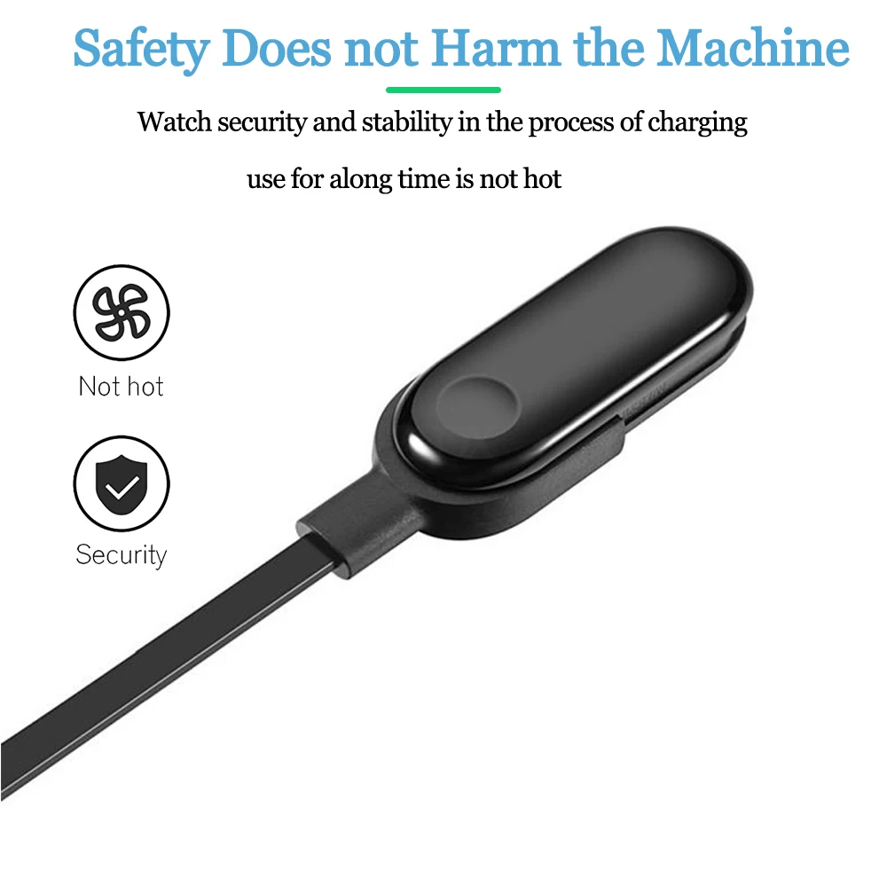 USB-кабель для зарядки Xiaomi MI Band 3 портативный силовой кабель быстрой Mi Band3