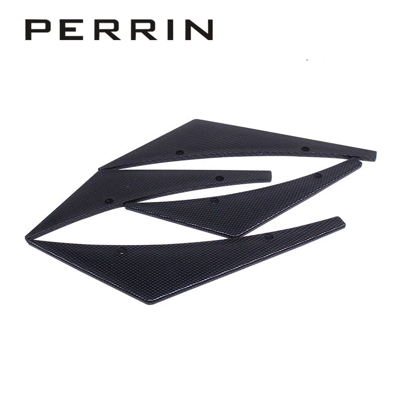 4 шт. Универсальный карбоновый внешний вид автомобиля передний бампер