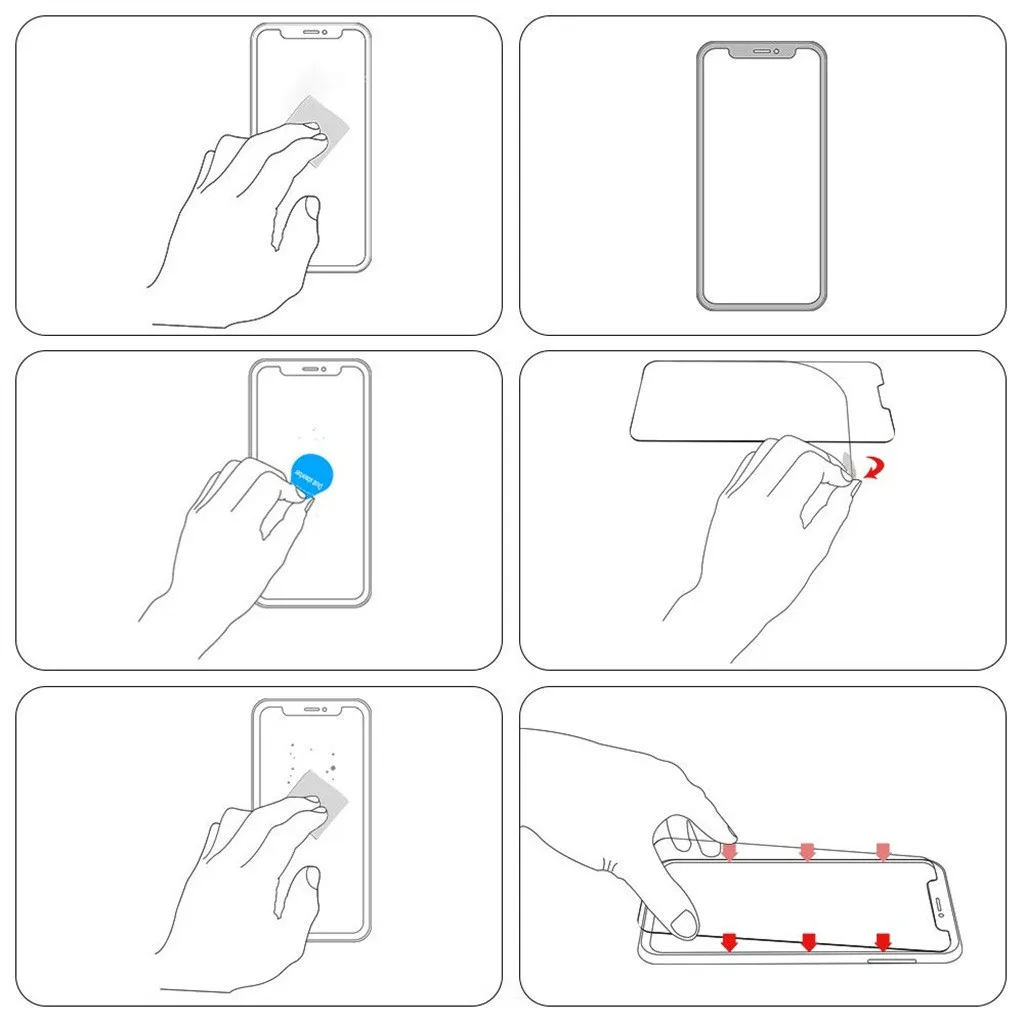 

Hd Clear Tempered Glass Screen Protector Film For Huawei Mate 30 1/2/3pcs Full Coverage Protects Mobile Phone Glass Film