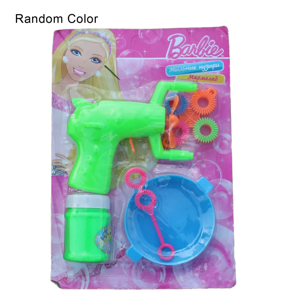 Портативный электрический пистолет для мыльных пузырей мощный автоматический