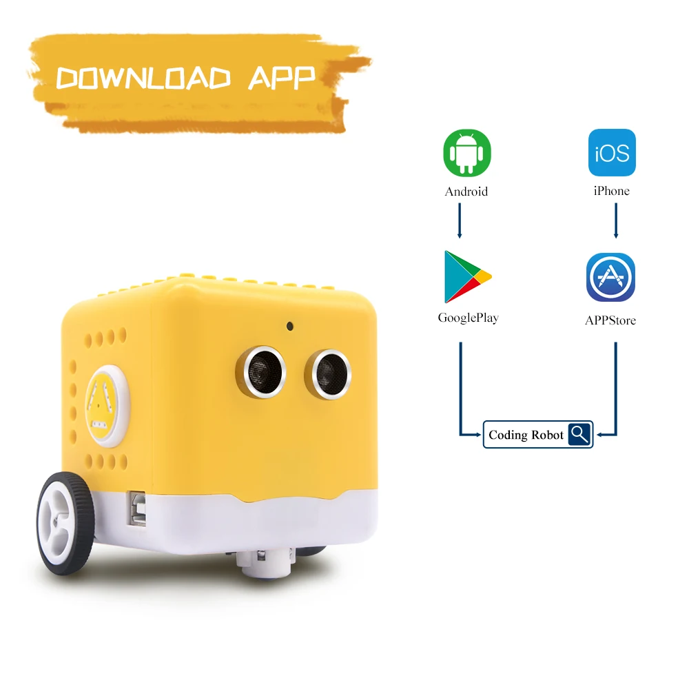 Многоцелевой программируемый робот Kidsbits для Arduino STEM обучение детей подарок