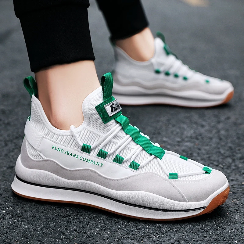 

PARZIVAL Men Casual Shoes Popular Spring Autumn Breathable Mesh Zapatos Light Calzado De Hombre Comfortable Male Sneakers