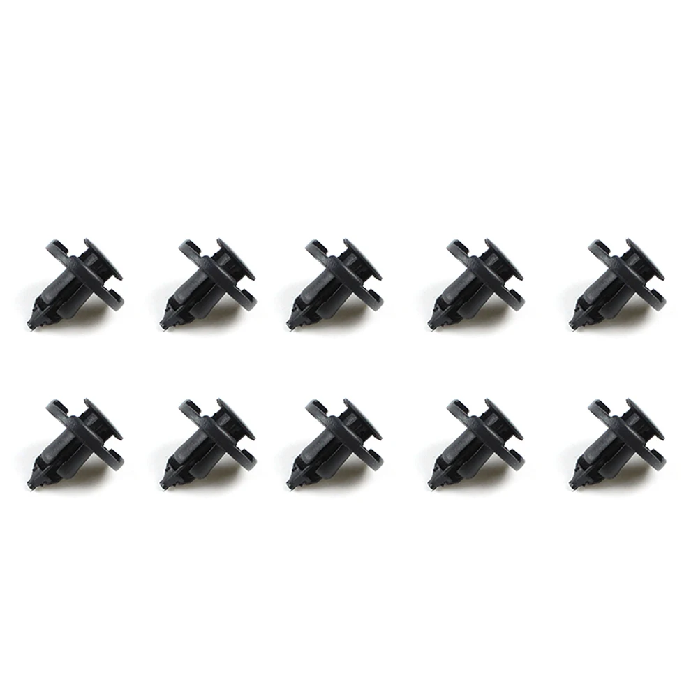 

10PCS/lot 8mm Hole For Nissan Plastic Rivet Fastener Mud Flaps Bumper Fender Push Rivet Retainer Clips