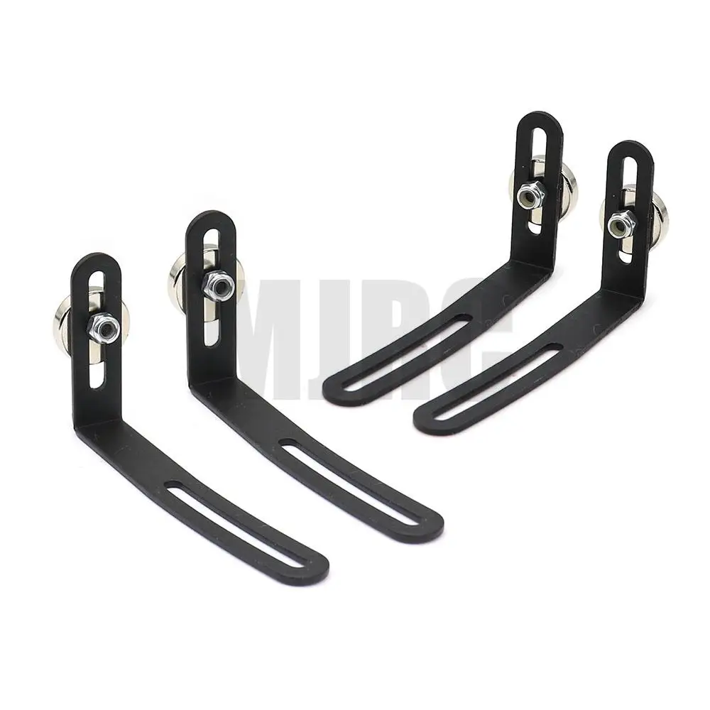 RC Car 4PCS Shell Body Mount Metal L-Bracket with Magnet for Redcat Axial SCX10 90046 D90 1/10 RC Car Accessories enlarge