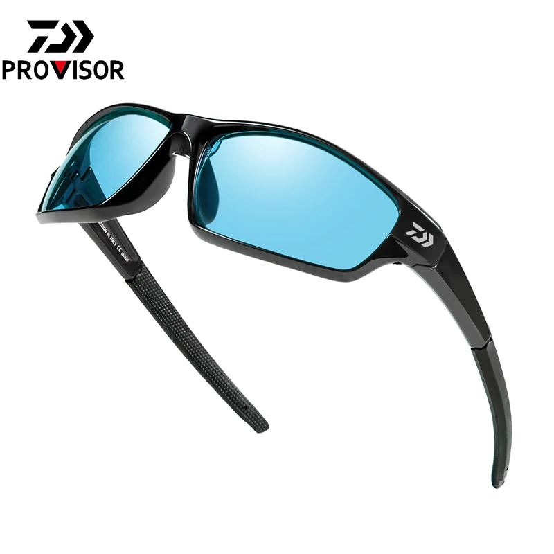 

2021 Daiwa Men Fishing Siamese Sunglasses Dustproof Polarized Sunglasses Cycling Fashion Glasses Beach Sunglasses 620#
