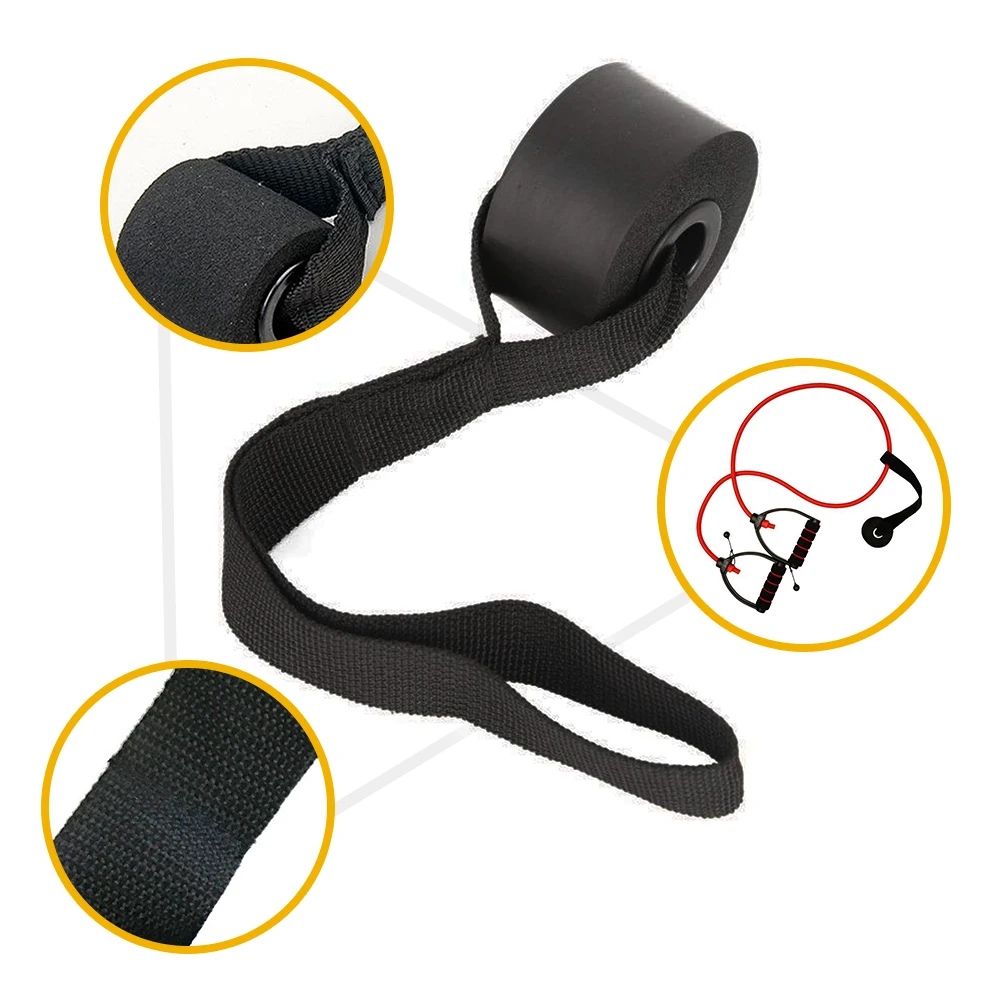 

Home Fitness Elastic Exercise Training Strap Resistance Band Over Door Anchor Pull Rope Door Buckle