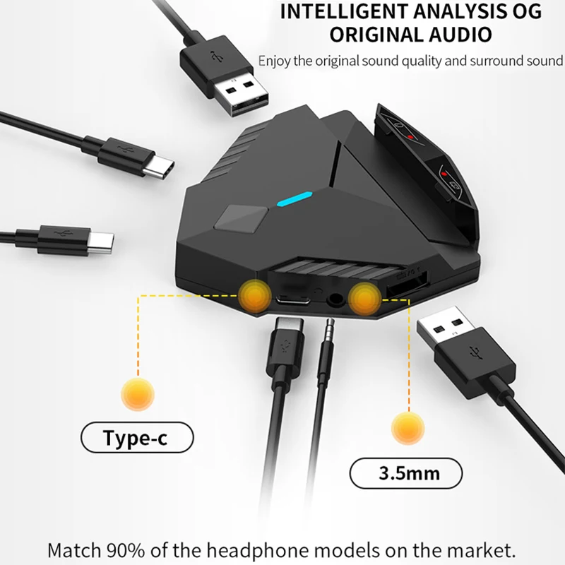 Адаптер геймпада PUBG для мобильного телефона с клавиатурой и мышью Android