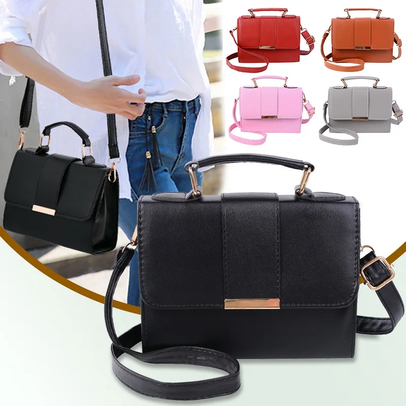 

Fashion Women Bag Leather Handbags PU Shoulder Bag Small Flap Crossbody Bags for Women Messenger Bags Single Casual