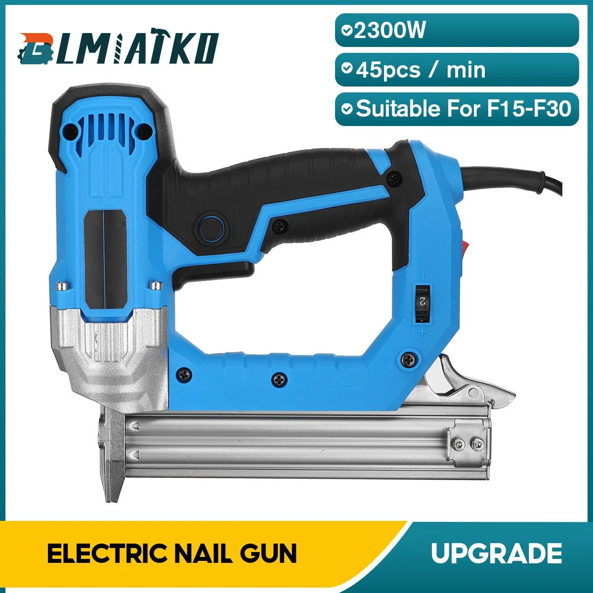 2300 Вт Электрический гвоздезабиватель и степлера Скоби мебель степлер для рамка с