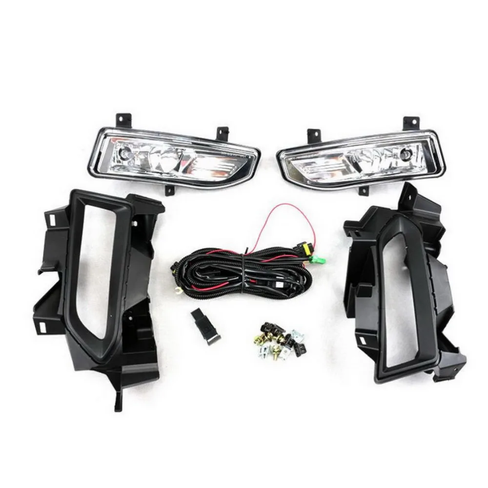 

Комплект для сборки автомобильных противотуманных фар July King с чехлом для Nissan Versa Sunny 2020 +, противотуманная лампа + крышка + портупея + переключатель