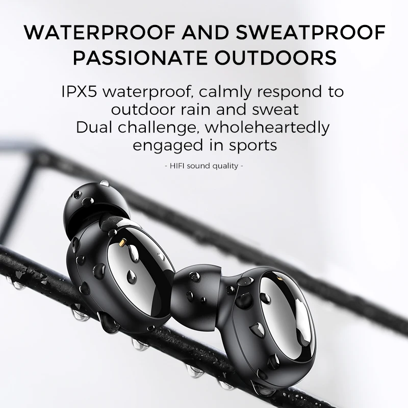 Joyroom T08 TWS bluetooth 5,0 наушники беспроводные стерео наушники с сенсорным управлением HIFI Качество звука водонепроницаемые бинауральные звонки