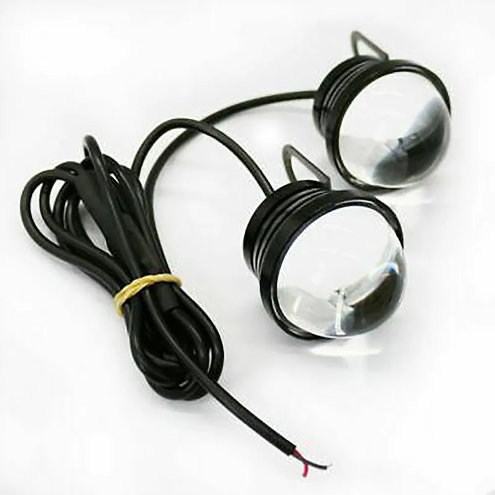 

Light Daytime Running Lighting Universal 2pcs Amber Backup Burst Flash