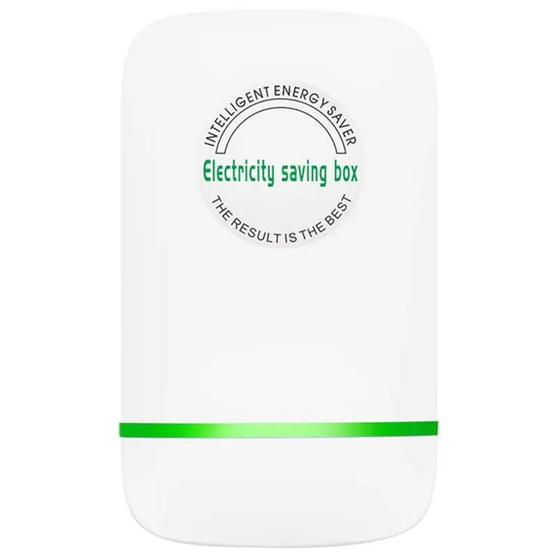 

Power Energy Electricity Saving Box Socket Power Factor Saver Device Household Electric Saver 90V-250V US/EU/UK/AU Adapter