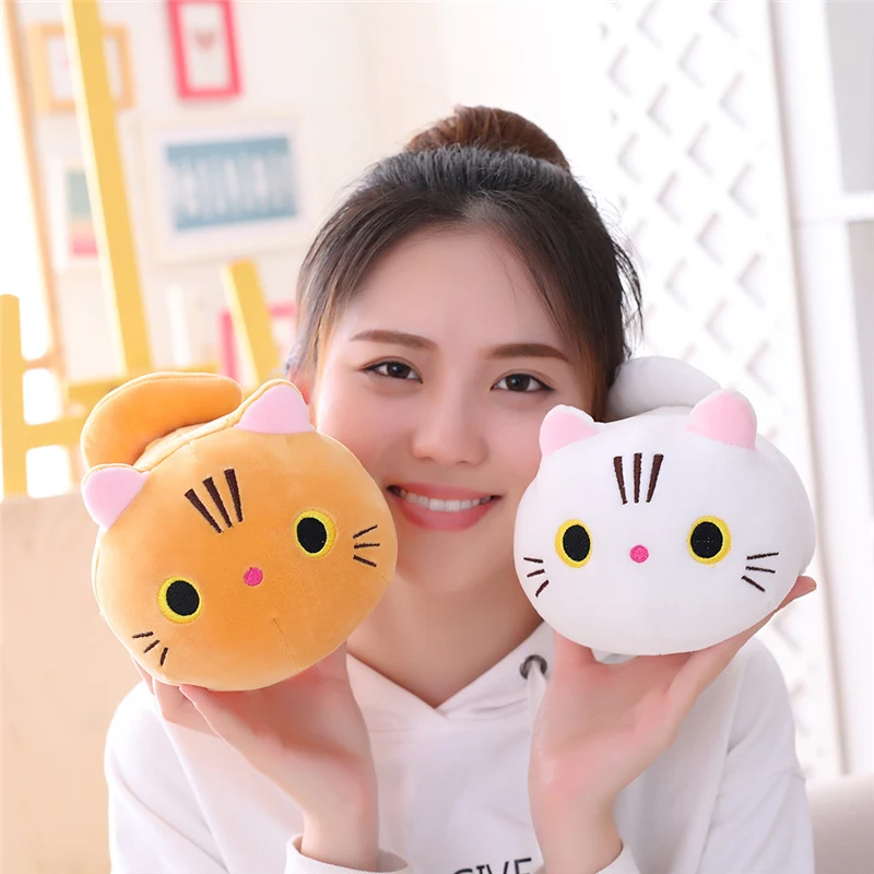 

25-50cm Cute Soft Cat Plush Pillow Cushion Kawaii Cat Plush Toys Kids Children Gift