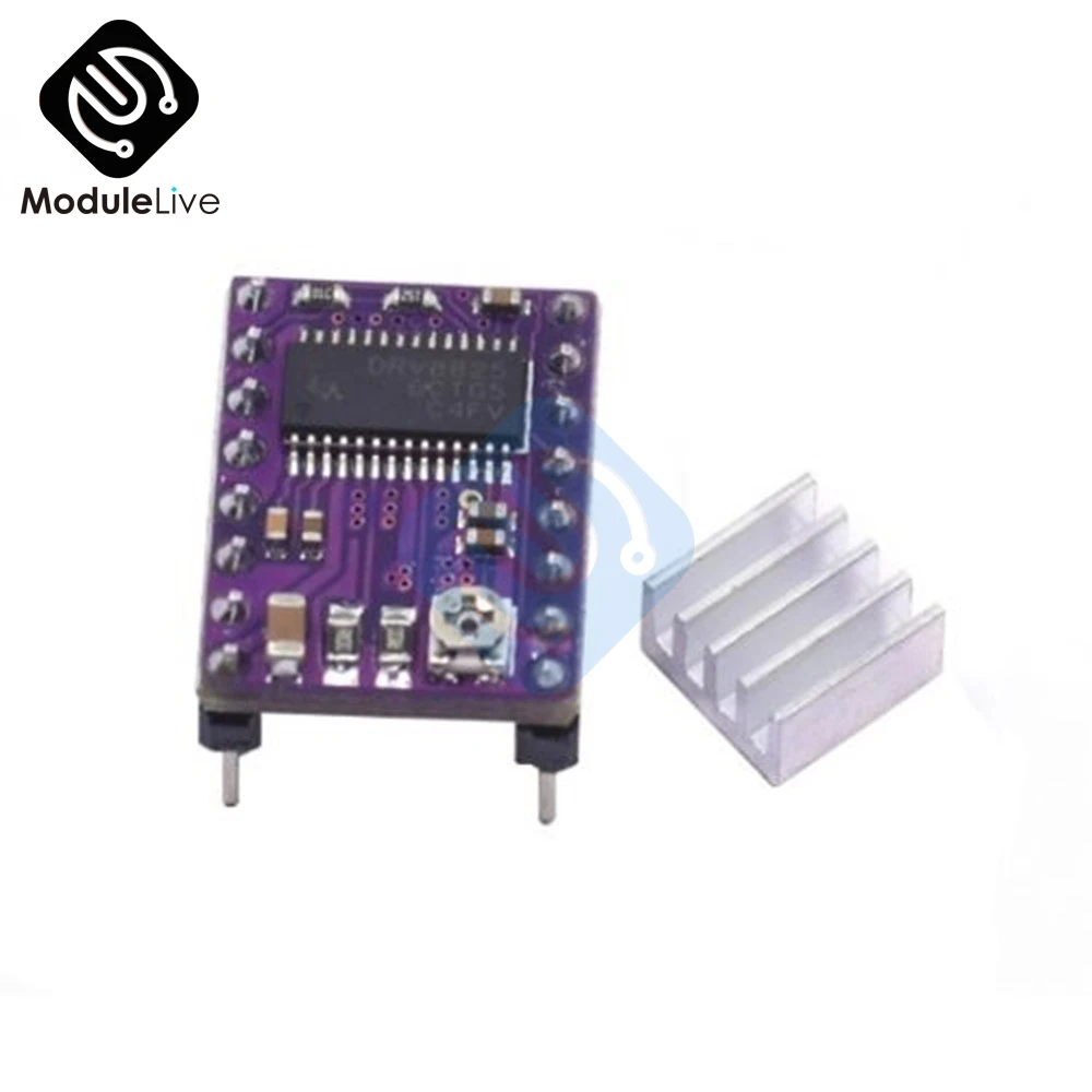 Модуль Stepstick Drv8825 для 3D принтера драйвер шагового двигателя Reprap 4 PCB плата румбы
