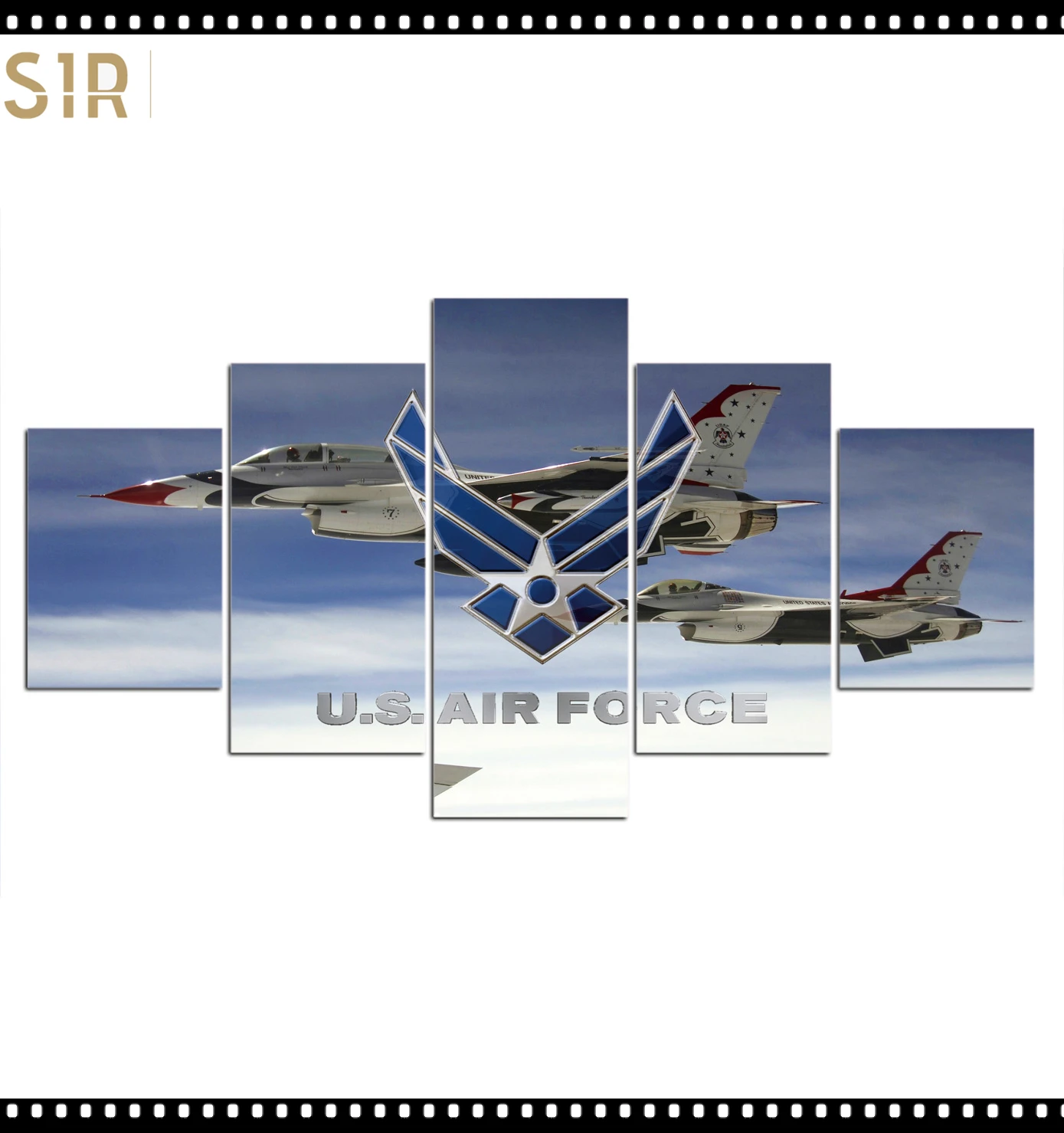 

Aircraft Decorations for The Five - Part Poster Living Room Decoration Room Decor Anime Decor Wall Paintings Home Decor Wall Art