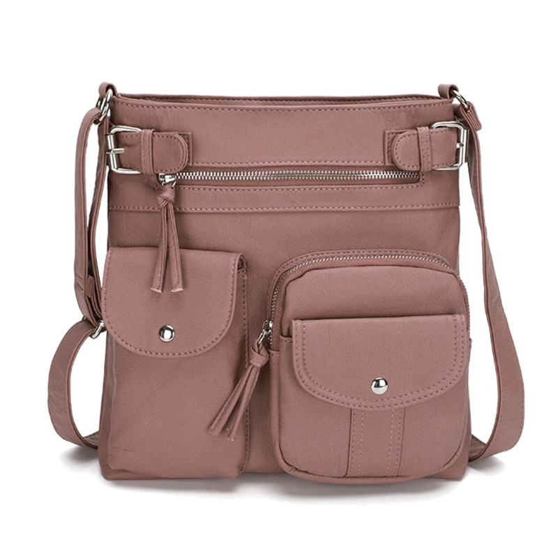 

Everyday Crossbody Bag for Women Lady PU Leather Purses Shoulder Handbags H8WD