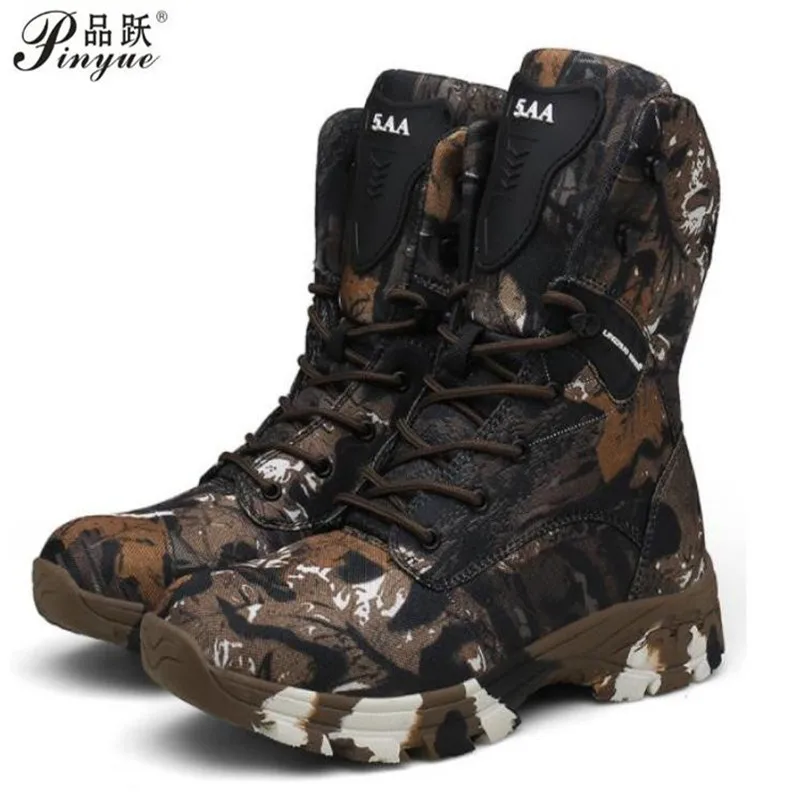 Ботинки мужские тактические военные ботинки спецназа Нескользящие