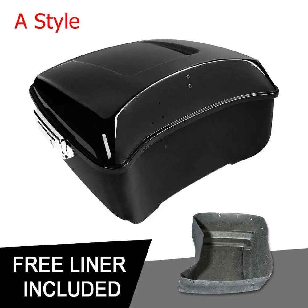 Мотоцикл король пакет багажник крепление спинки стеллаж для Harley Тур Пак Touring Road