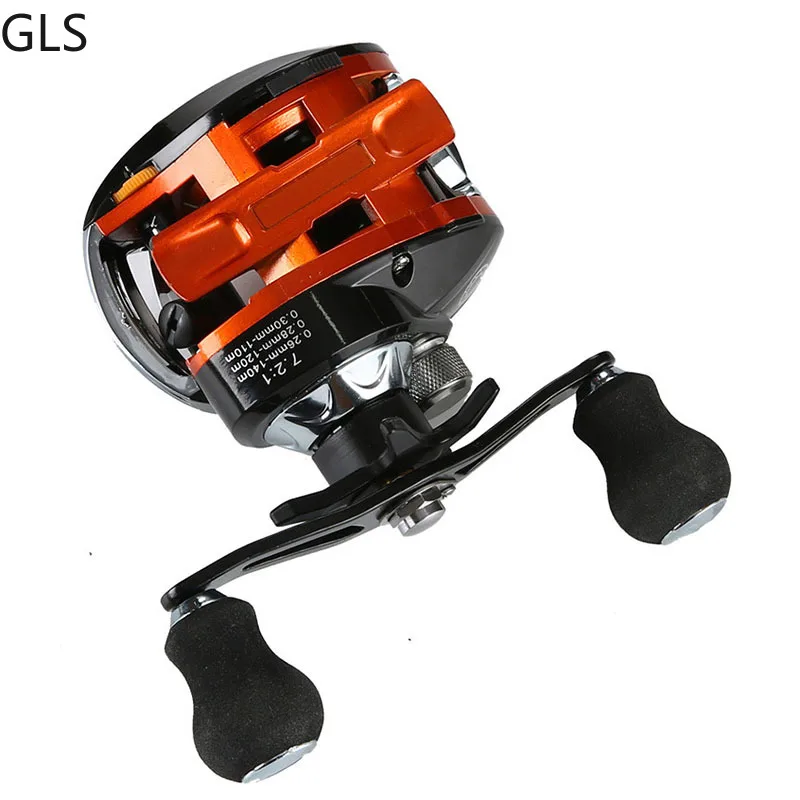 

12+1 Bearings Left / Right Hand Baitcasting Fishing Reel High Speed Fishing Reel with Magnetic Brake System