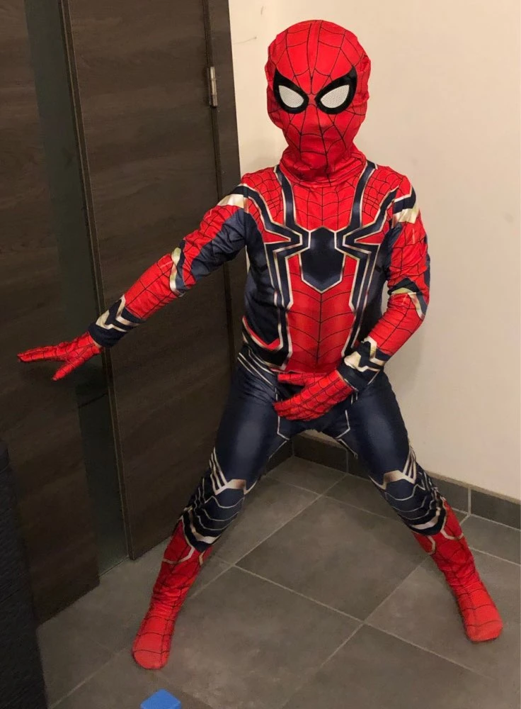 Child Adult Men Halloween Costume For Kids Amazing Cosplay 3d Mens Suit Children Superhero |