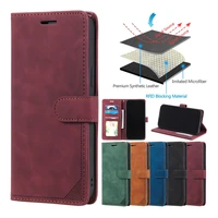 pu leather magnetic cover for samsung galaxy a21 a10e a20e a22 a30 a30s a31 a32 a40 a41 a42 a50 a51 rfid blocking card slot case