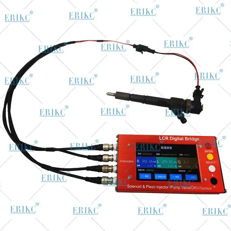 

ERIKC LCR Test various electromagnetic and piezoelectric E1024142 Top Quality Solenoid Piezo Injector Pump EUI/EUP ZME