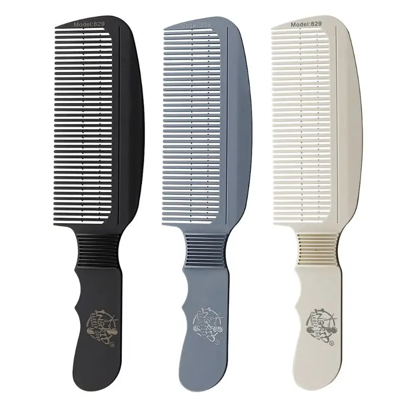 

Detangle Straight Hairbrush Hairdressing Comb Anti-static Hair Cutting Comb Flat Top Clipper Comb Salon Styling Tool
